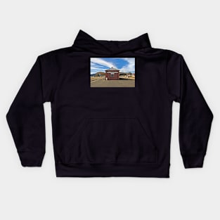 Wallangarra Train Station, QLD Kids Hoodie